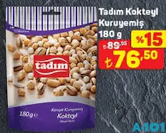 TADIM KOKTEYL KURUYEMİŞ 180 G TADIM KOKTEYL KURUYEMİŞ 180 G